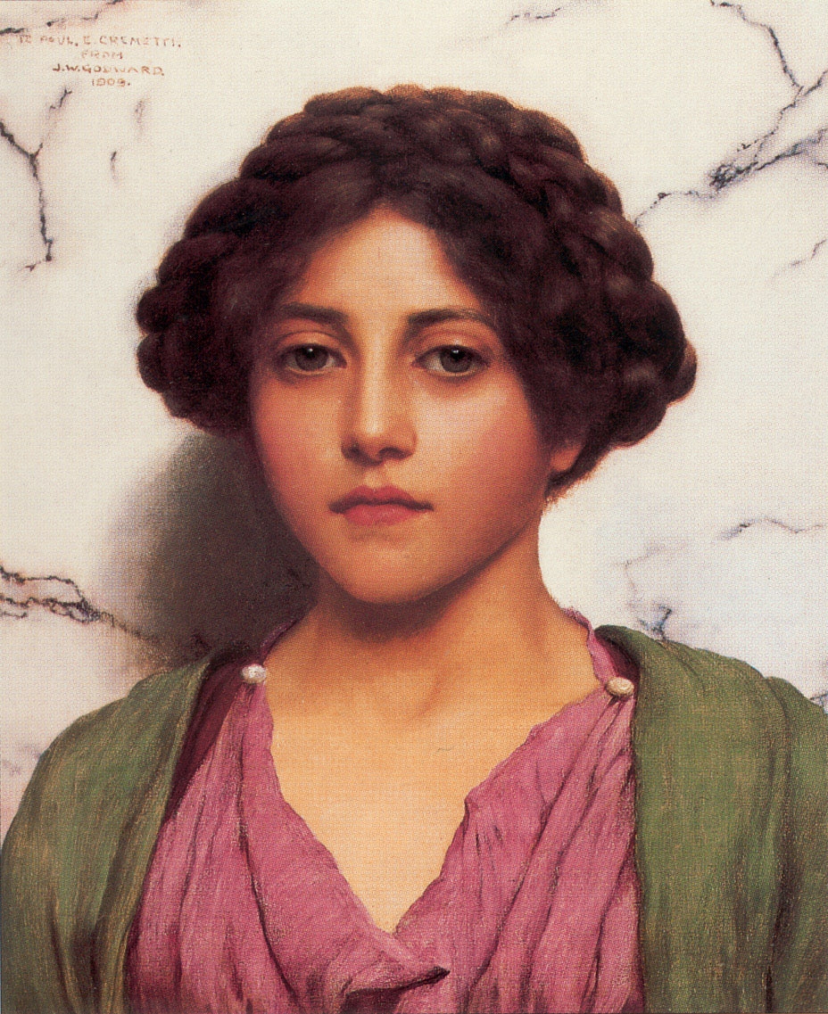 John William Godward (1861-1922) - A Classical Beauty 1.JPG